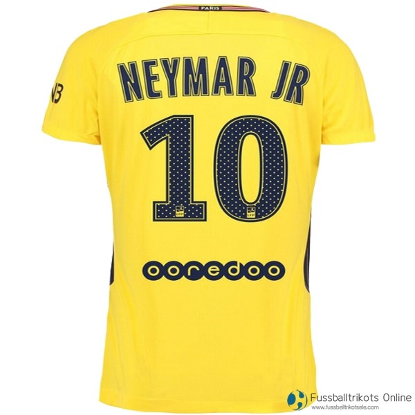 Paris Saint Germain Trikot Auswarts Neymar JR 2017-18 Fussballtrikots Günstig